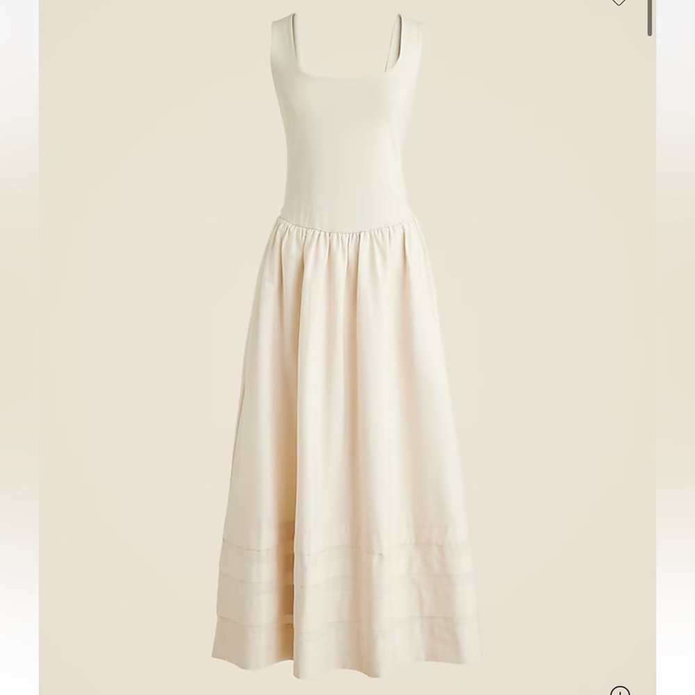 J.Crew Drop Waist mixy dress